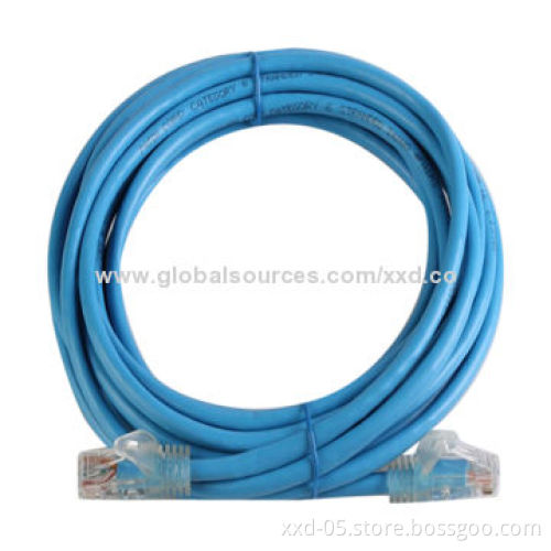 30cm Ethernet 350MHz UTP Cat6 26AWG Patch Lead Cable CCA RJ45 for Laptops, UL Mark